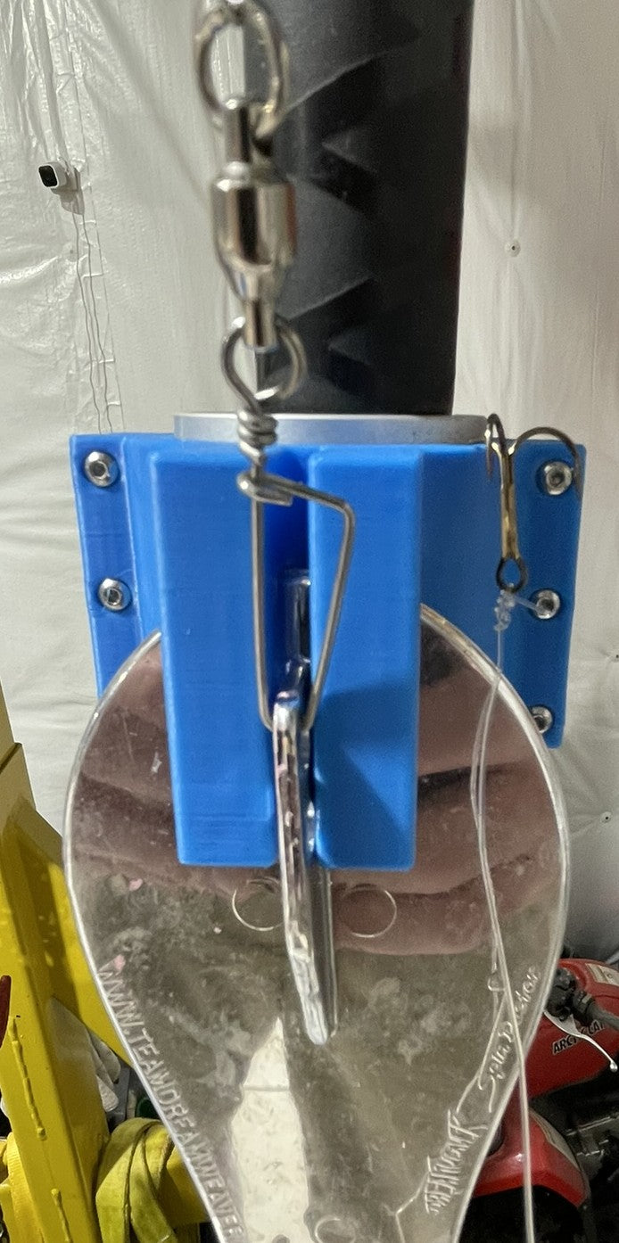 The Keeper 48-52mm Rod Holder Tube (4 Pack)