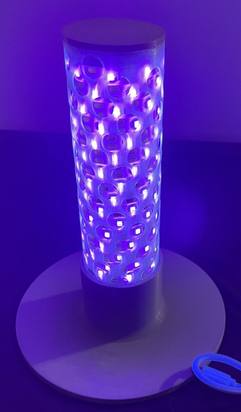 The Glow Can (360 Degree UV Light for Charging Lures)